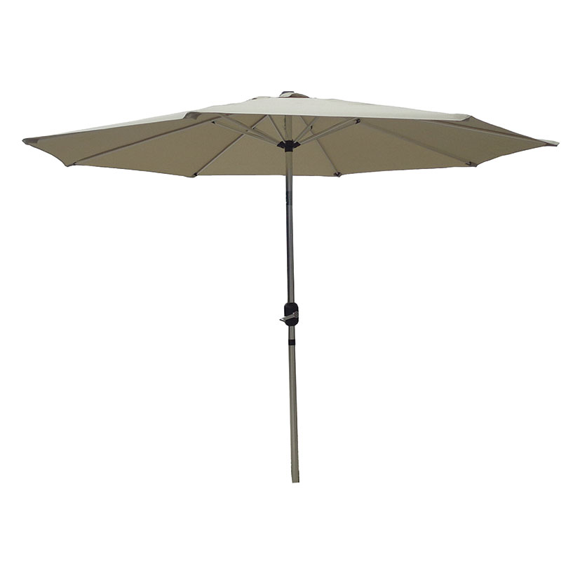 Parasol aluminio articulado.