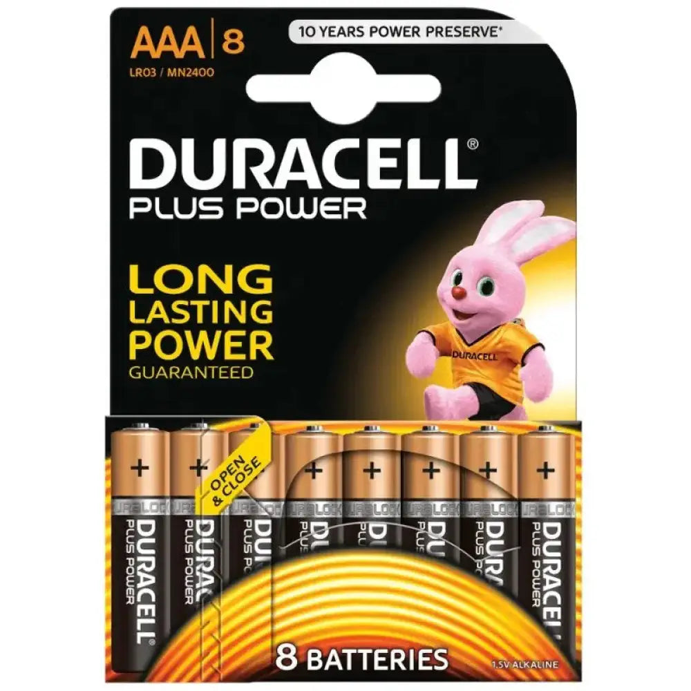 Pila Duracell Plus Power Boost AAA Alcalina Pack 8