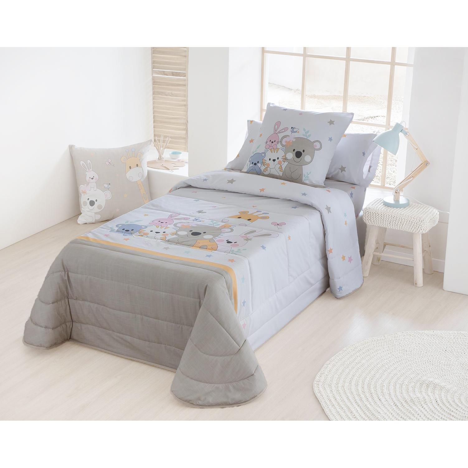 JVR - COLCHA BOUTI modelo BUNNY - Tejido Jacquard Pique - Fabricado en España - Cama 90/105/135/150/160/180
