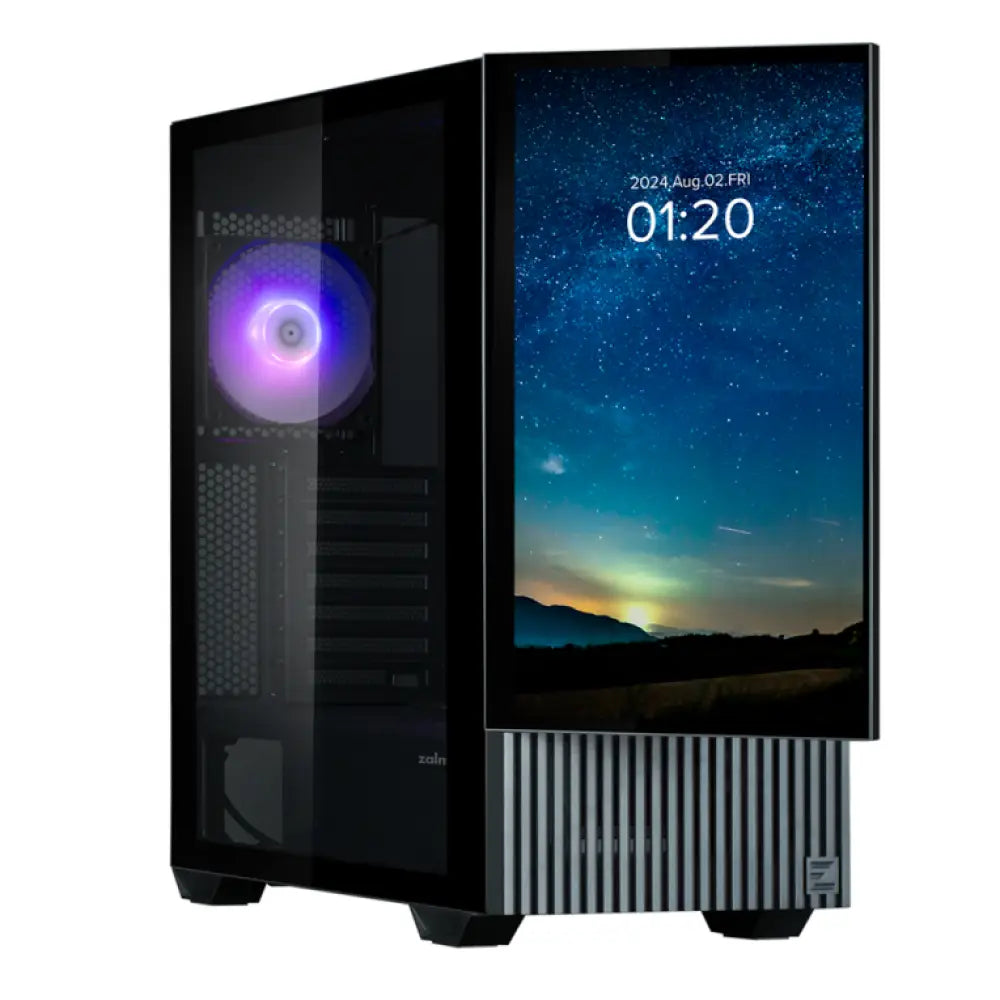 Torre PC Caja Zalman Z10 Ds Atx 1xvent 140mm 2xusb 3.0 Negro Sin Fuente