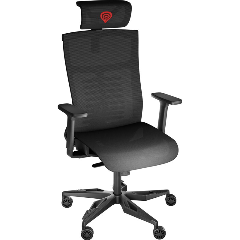 Genesis | mm | Base material Aluminum; Castors material: Nylon with CareGlide coating | Black