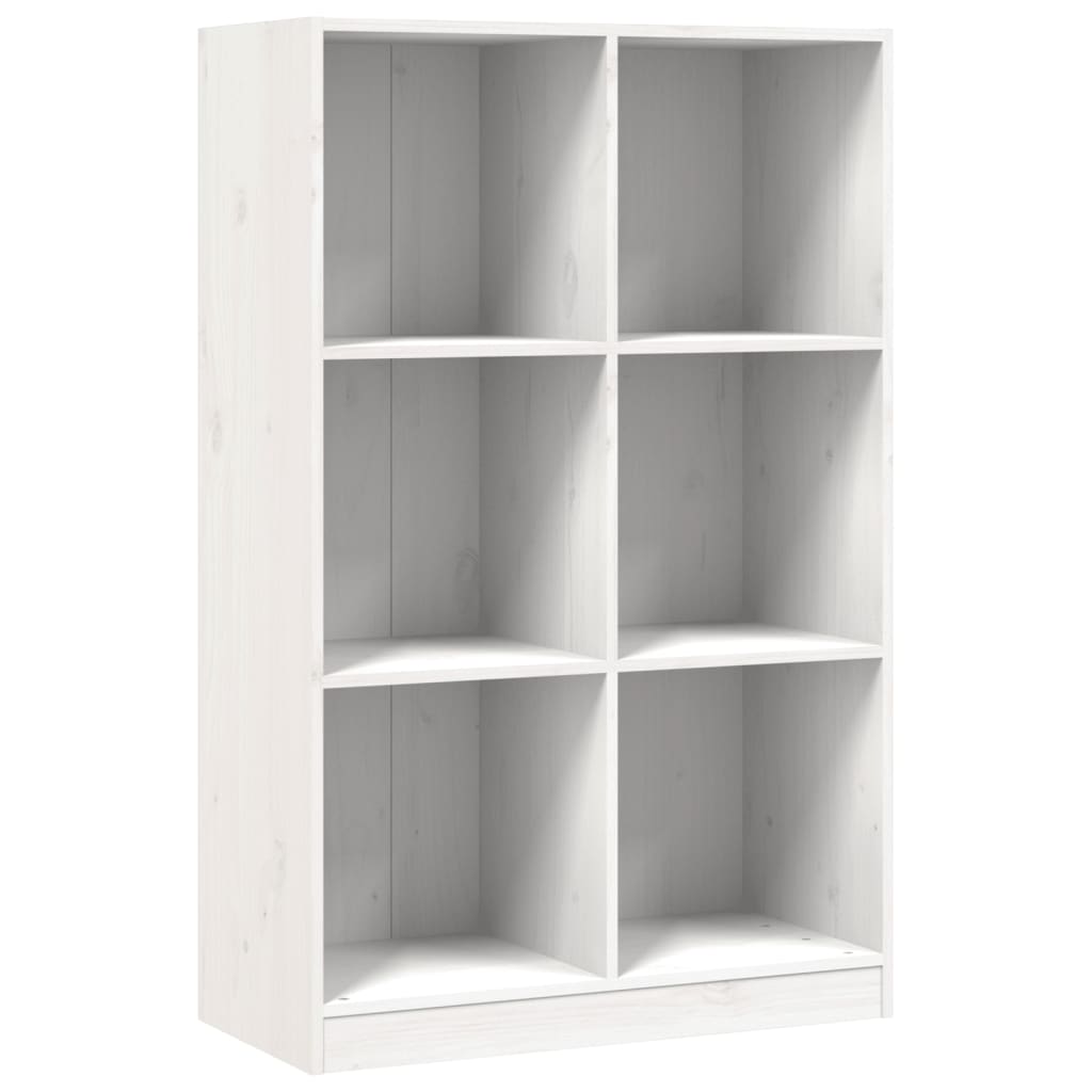 Vidaxl Estantería de Madera Maciza de Pino 70x33x110 Cm Natural