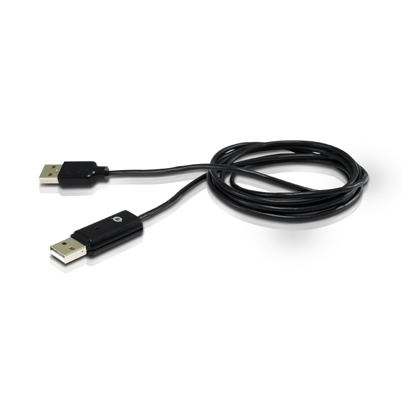 Conceptronic - CUSBODDSHARE cable para video, teclado y ratón (kvm) Negro 1,8 m CUSBODDSHARE