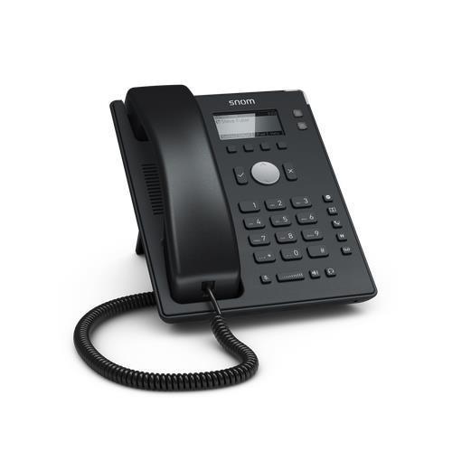 Snom D120 - Teléfono IP (Negro, Terminal con conexión por Cable, Pulso, Digital, Escritorio/Pared, En Banda, out-of Band, Información SIP)