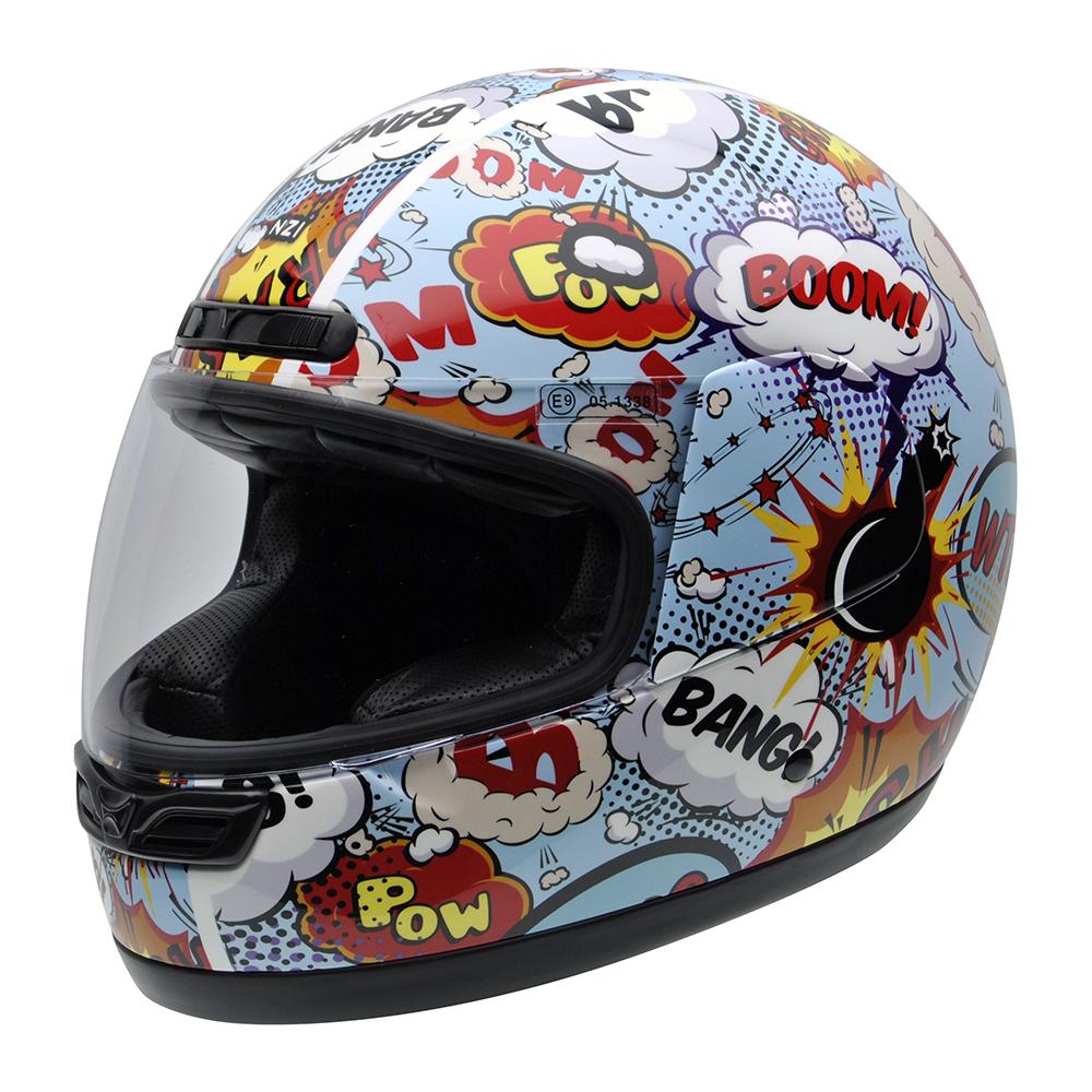 Casco de Moto Integral Activy Junior NZI - Protección para los Más Pequeños