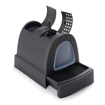 Arenero para Gatos IMAC Bandeja Zuma con Filtro de Carbón Activo