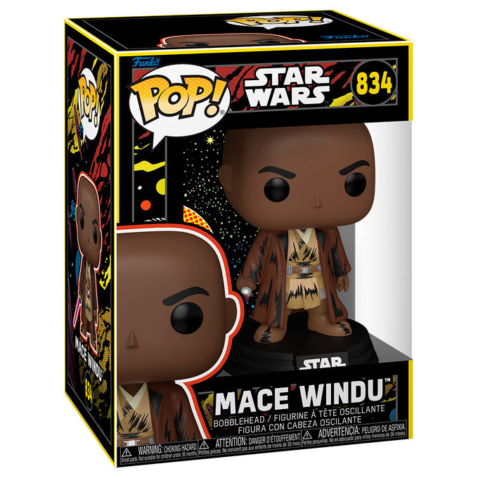 Funko Pop Star Wars Mace Windu 834 Figura Coleccionable Regalo