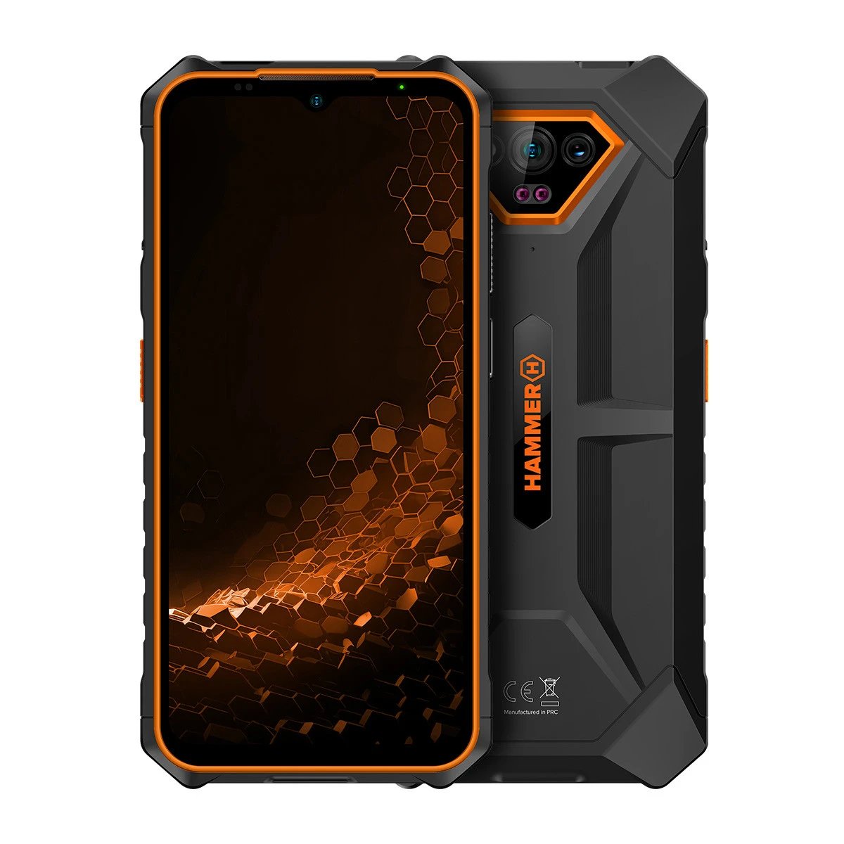 Smartphone Hammer TEL000847 64 GB 6GB RAM 6,52" 4G Naranja, Naranja