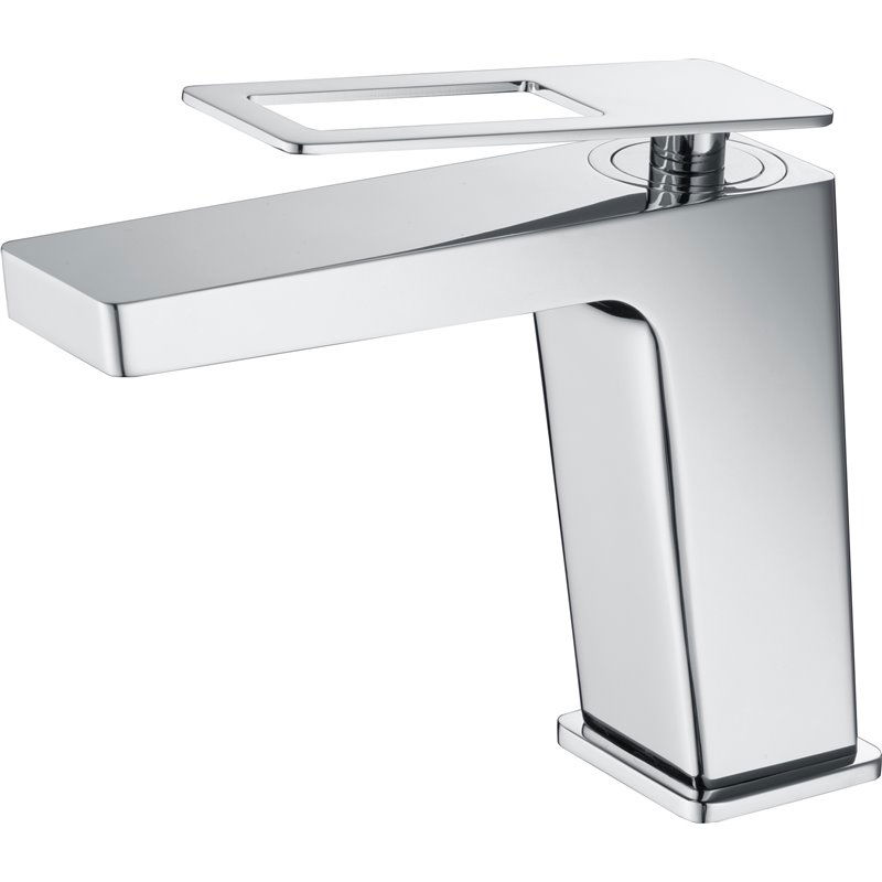 Imex Suecia BDC032-1 grifo monomando lavabo latón cromado caño recto