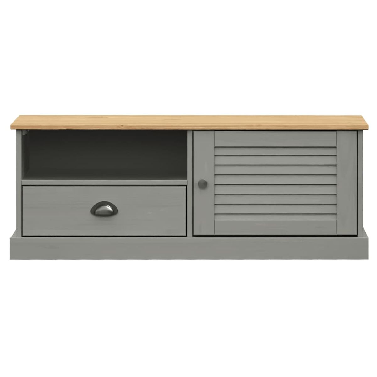 Mueble bajo de TV Vigo 1 cajón + 1 puerta 40x106x40 cm