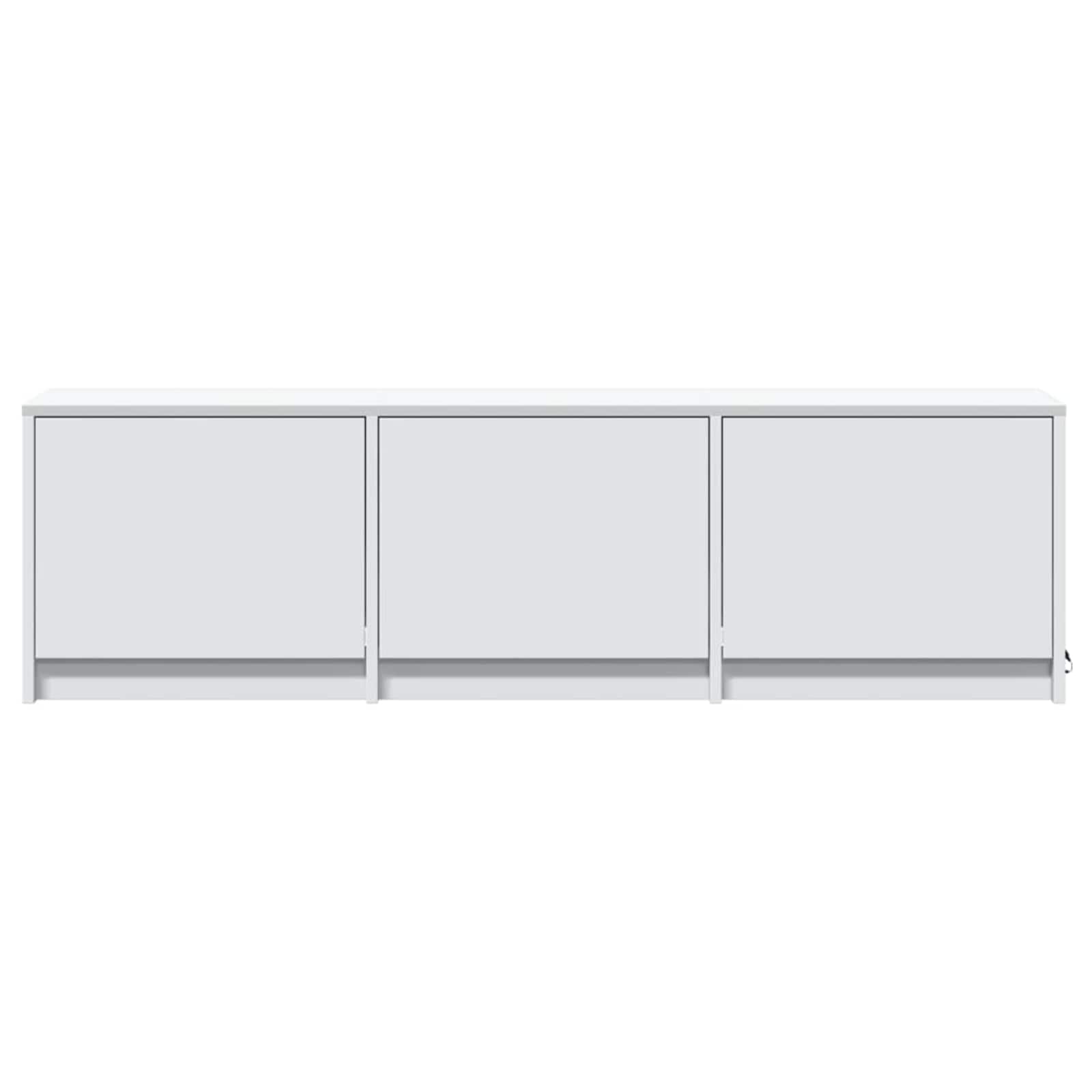 vidaXL Mueble de TV con LED 140 x 34 x 40 cm Madera de ingeniería