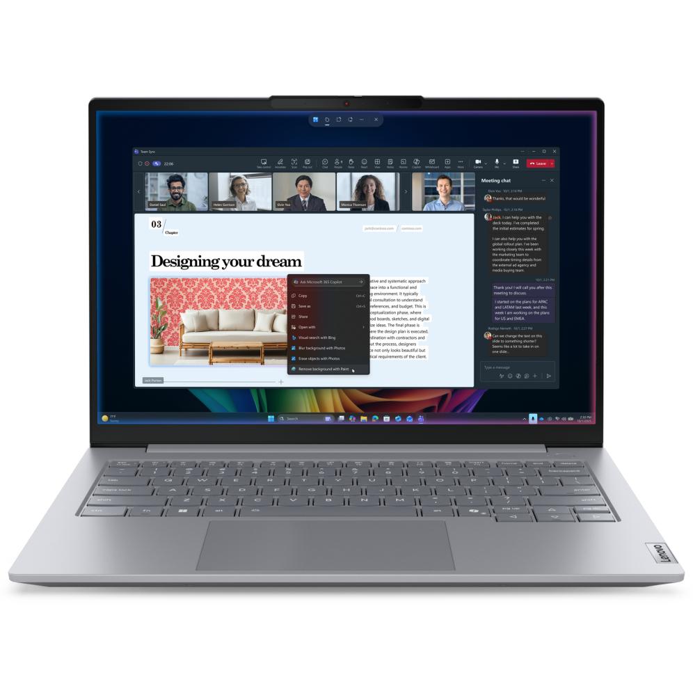 Lenovo thinkbook 14 g9 ipl copilot+ pc intel core ultra 5 325 laptop 35.6 cm (14") wuxga 16 gb ddr5-sdram 512 gb ssd wi-fi 7 (802.11be) windows 11 pro spanish gray