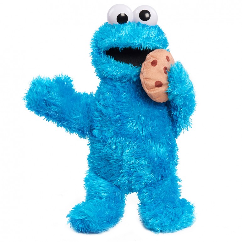 Cpa Toy Peluche interactivo Monstruo de las Galletas 34.3 cm
