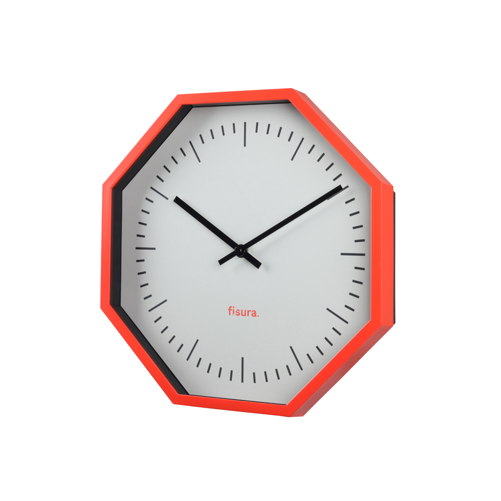 Reloj Cuco. Reloj de Pared. Reloj de Pared Original para Regalo. 3 Pilas AA  No Incluidas. 21,5 x 8 x 41,5. Material: Plástico ABS (Rojo)