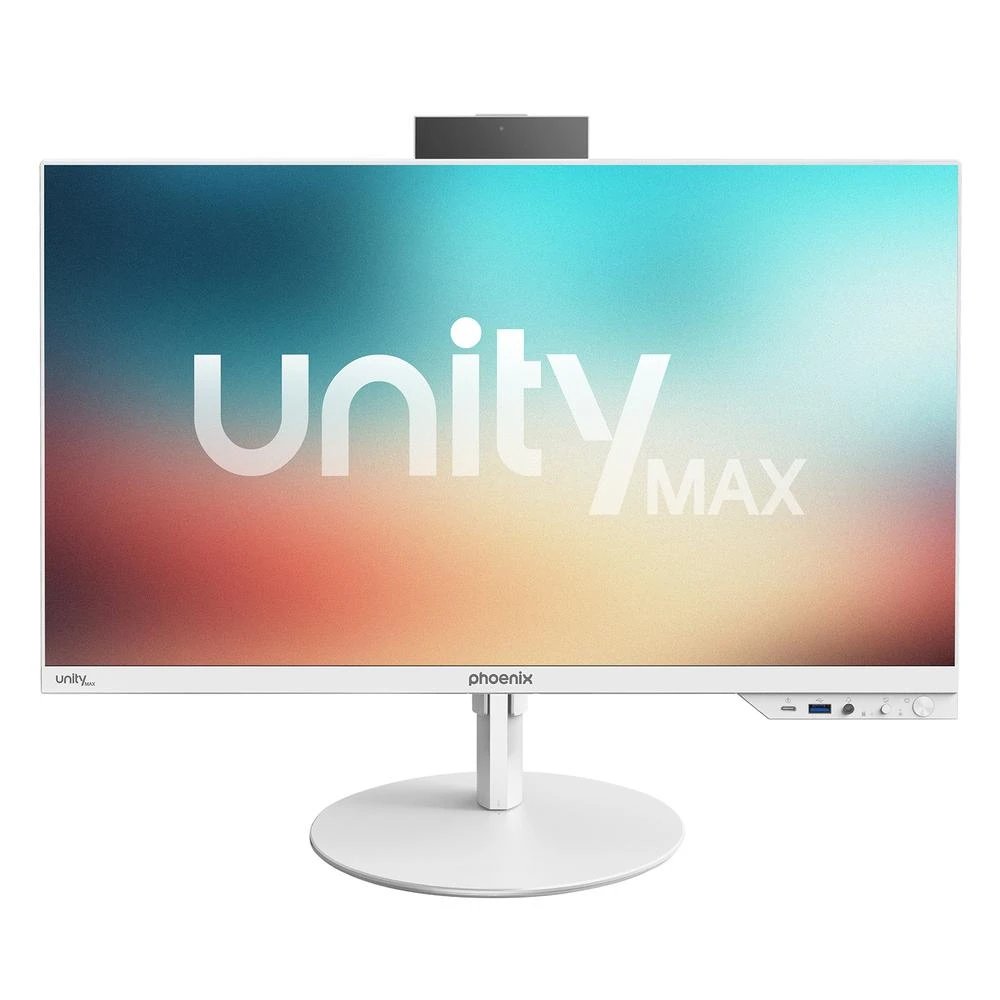 Pc Sobremesa Ordenador All In One Windows 11 Pro Intel® Core™ i3 PHOENIX TECHNOLOGIES UNITY-MAX-3161W  | Intel UHD Graphics 770, 16GB, 1 TB, Bluetooth, Negro