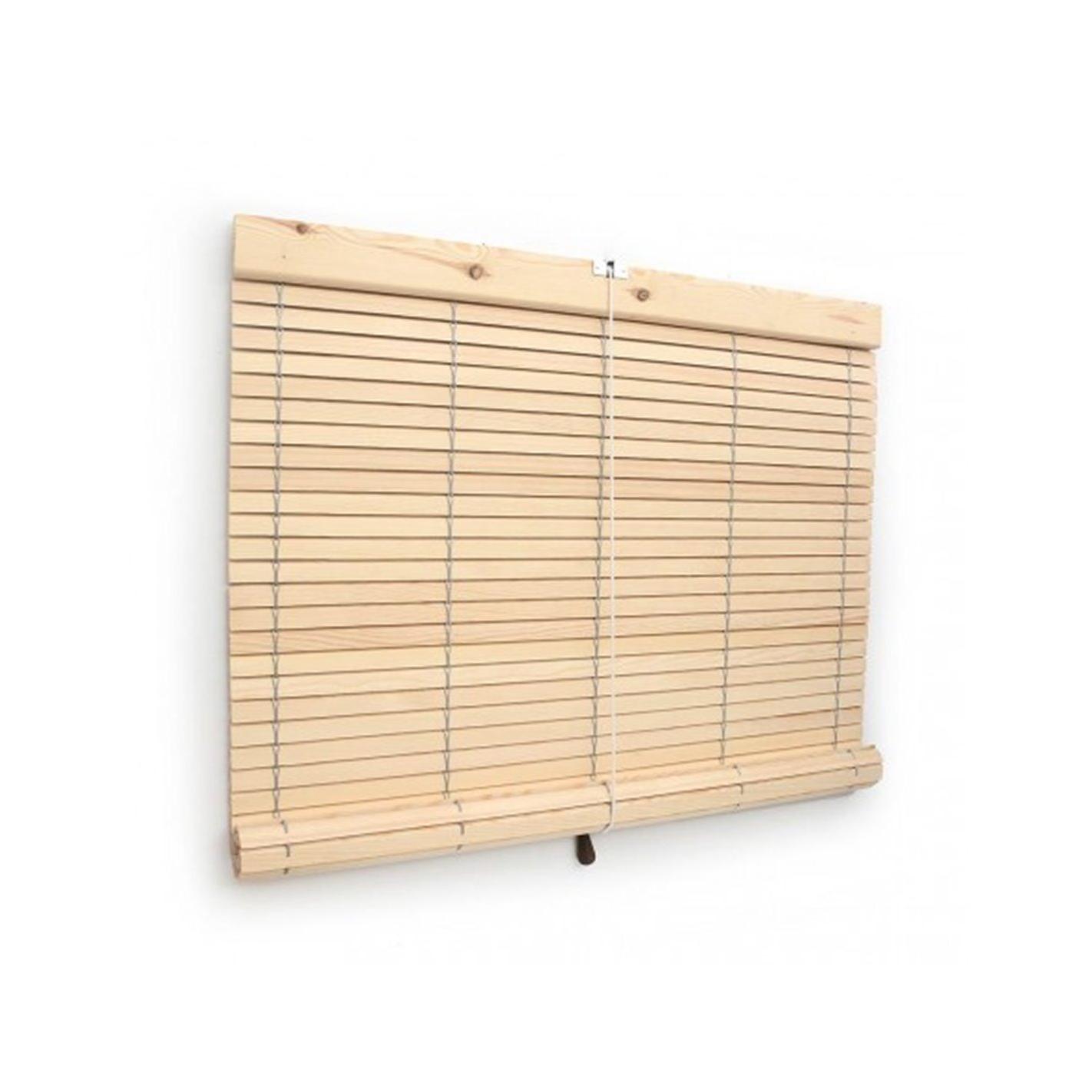 JARDIN202 - Persiana Madera Natural