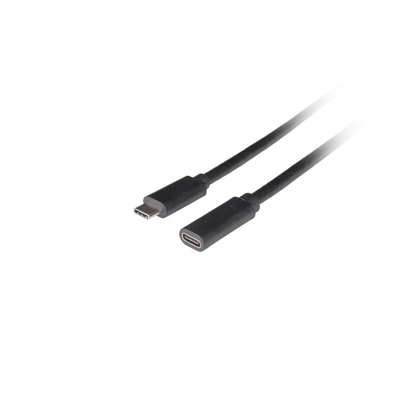 Lanberg - CA-USBE-20CC-0015-BK cable USB USB 3.2 Gen 1 (3.1 Gen 1) 1,5 m USB C Negro CA-USBE-20CC-0015-BK