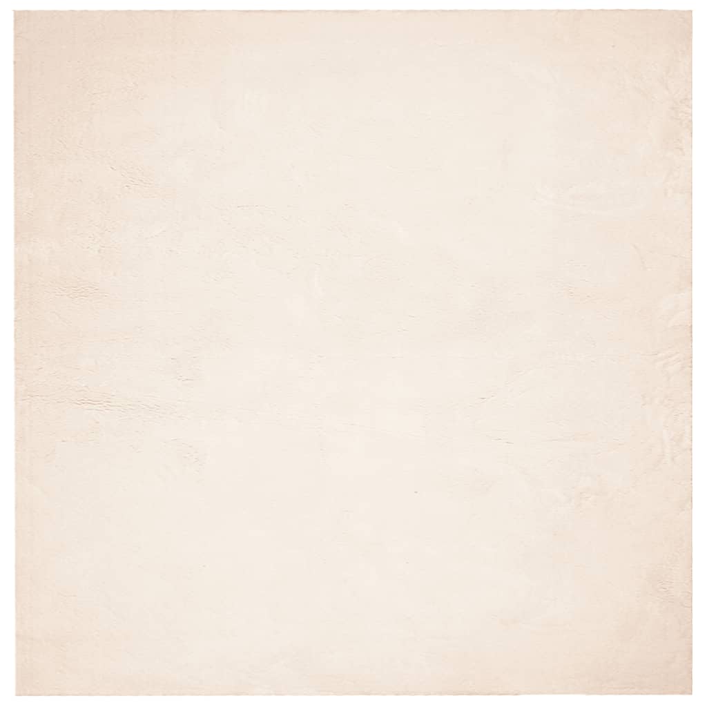 vidaXL Alfombra de pelo corto suave lavable HUARTE 200x200cm
