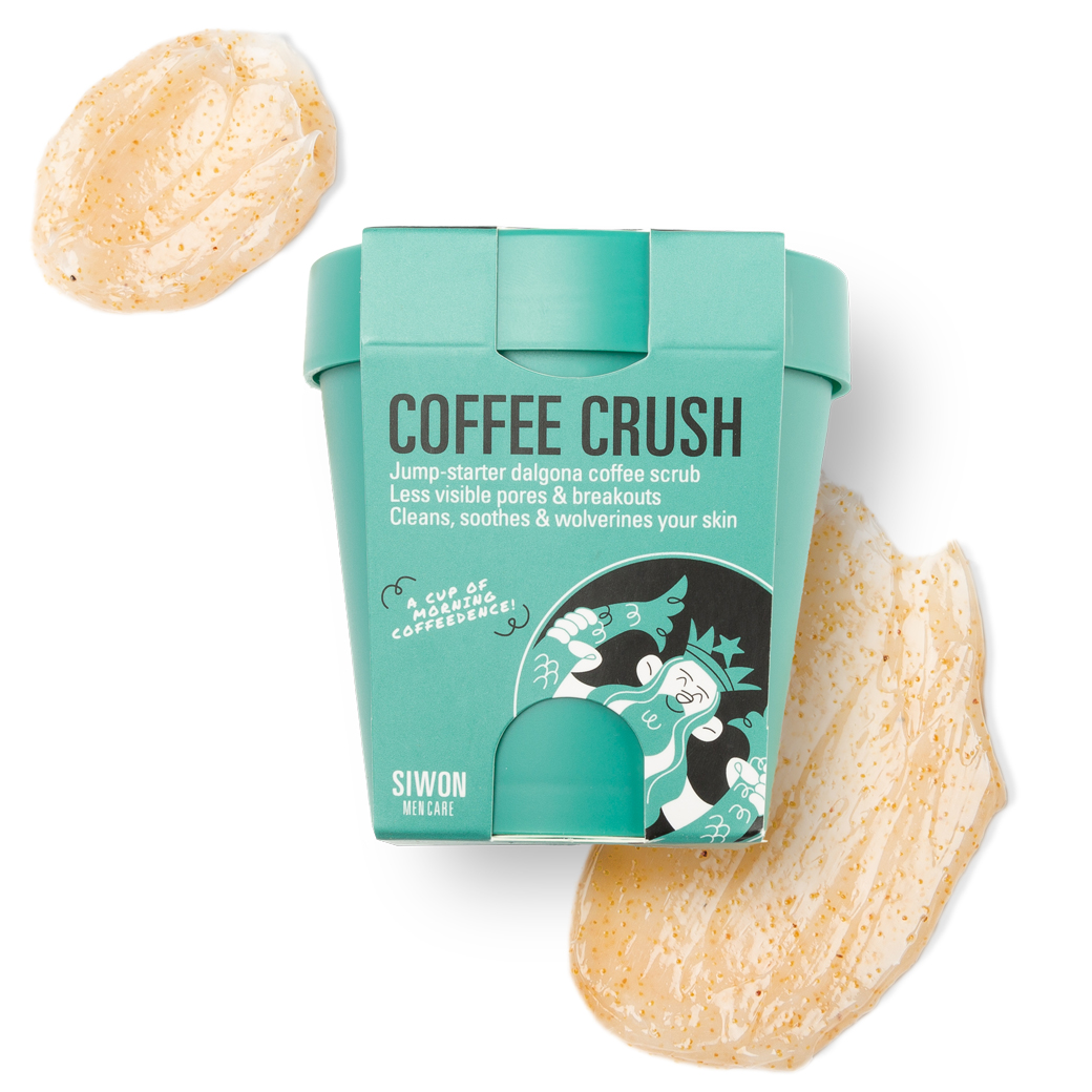 SIWON | Coffee Crush | Exfoliante anti-granos y brillos - 200 g
