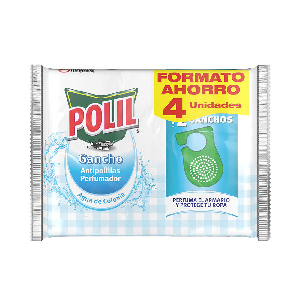 Polil - Polil
 | POLIL perfumador antipolillas #colonia x 4 u | Hogar |