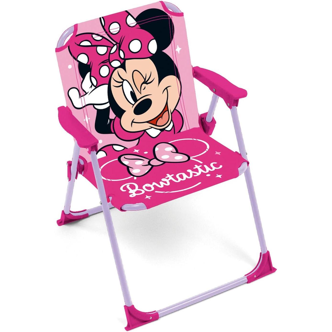 Arditex Silla Plegable con Brazos de 38x32x53cm - Silla Infantil Con Dibujo - Apta para uso exterior o playa