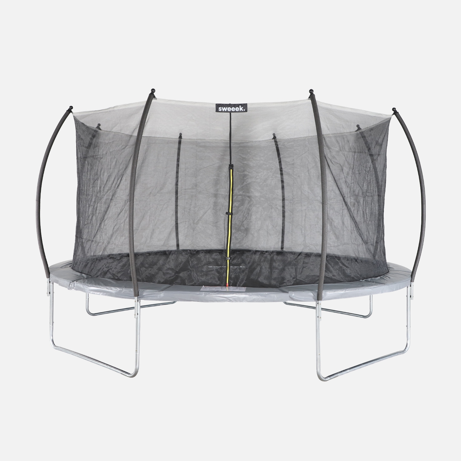 sweeek - Cama elástica con red interior de 490cm , Jupiter Inner , 487x487x90