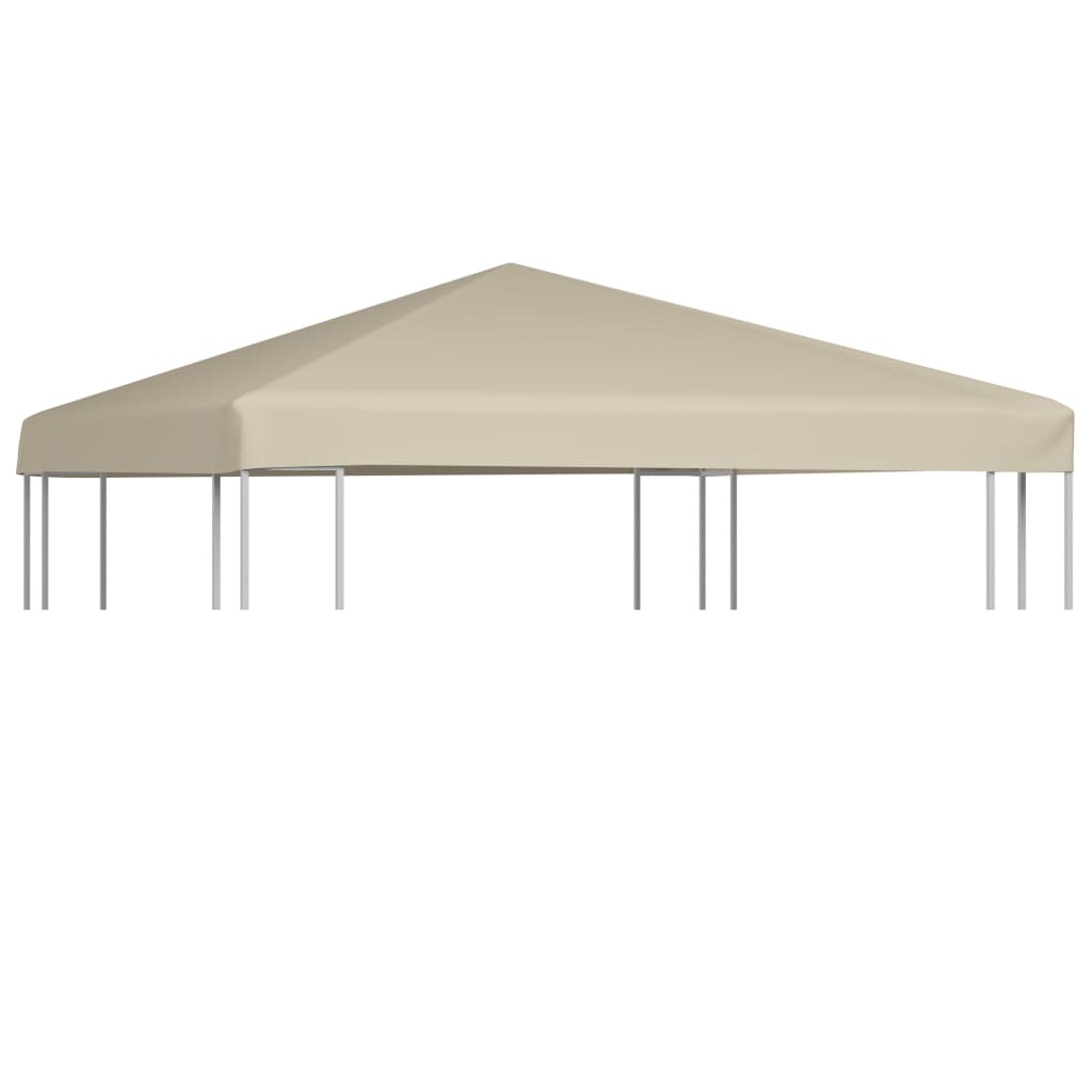 vidaXL Toldo de Cenador 2 Niveles 310 g/m² 3x3 m Pabellón Patio Jardín Color Azul,  Beige,  Blanco y mas