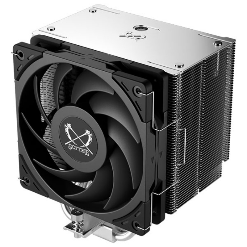 Scythe Mugen 6 Procesador Ventilador 12 cm Negro, Plata