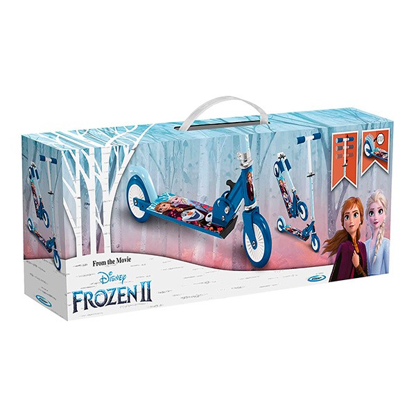 Patinete Aluminio 2 Ruedas Frozen.