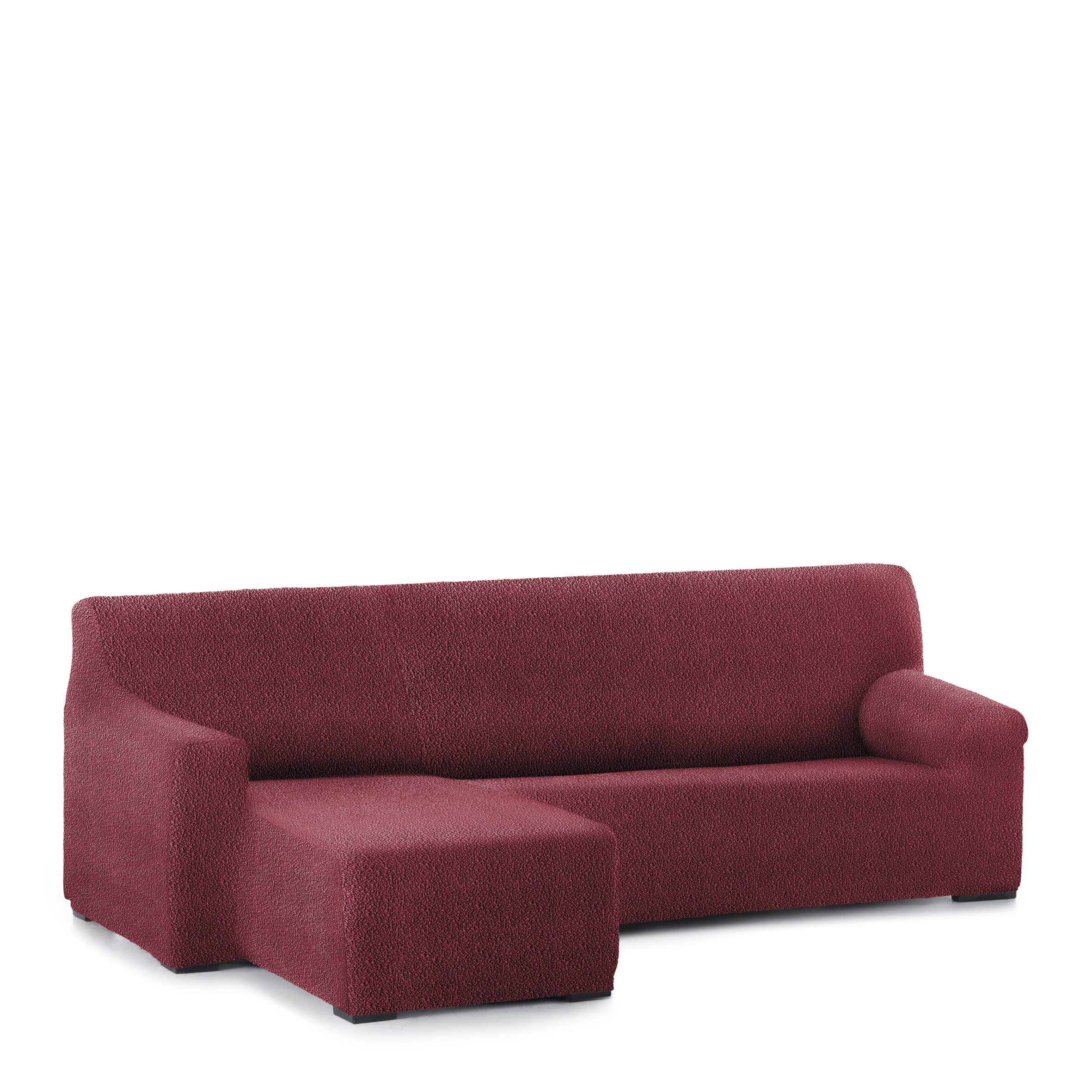 Funda de sofa m/0 ch. longue premium roc derecha (Mirando de frente) c/8 brazo corto, Tamaño brazo corto derecha, 170x310x110cm, Fábricada en España
