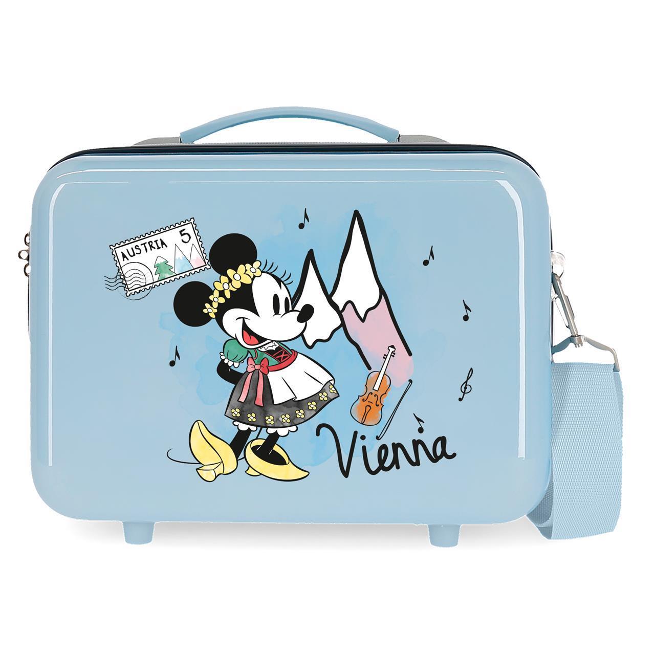 Disney Minnie Neceser De Viaje ABS Let´S Travel Azul