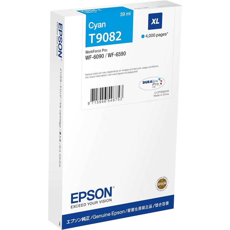Tinta cian xl 4000p wf-6xxx