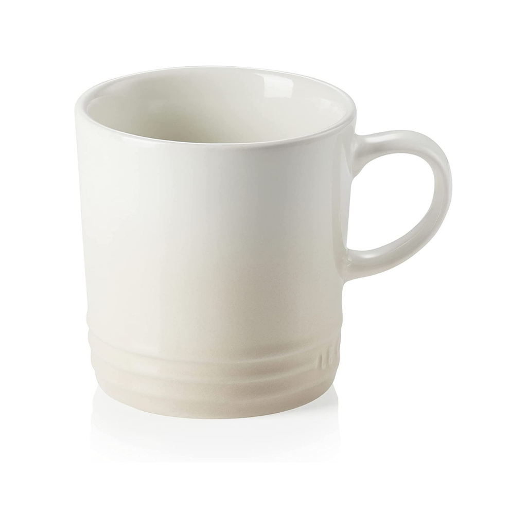 Taza Mug Grande de Cerámica de Gres Le Creuset - Capacidad de 350 ml, Resistente y Duradera, Diseño Elegante y Colorido