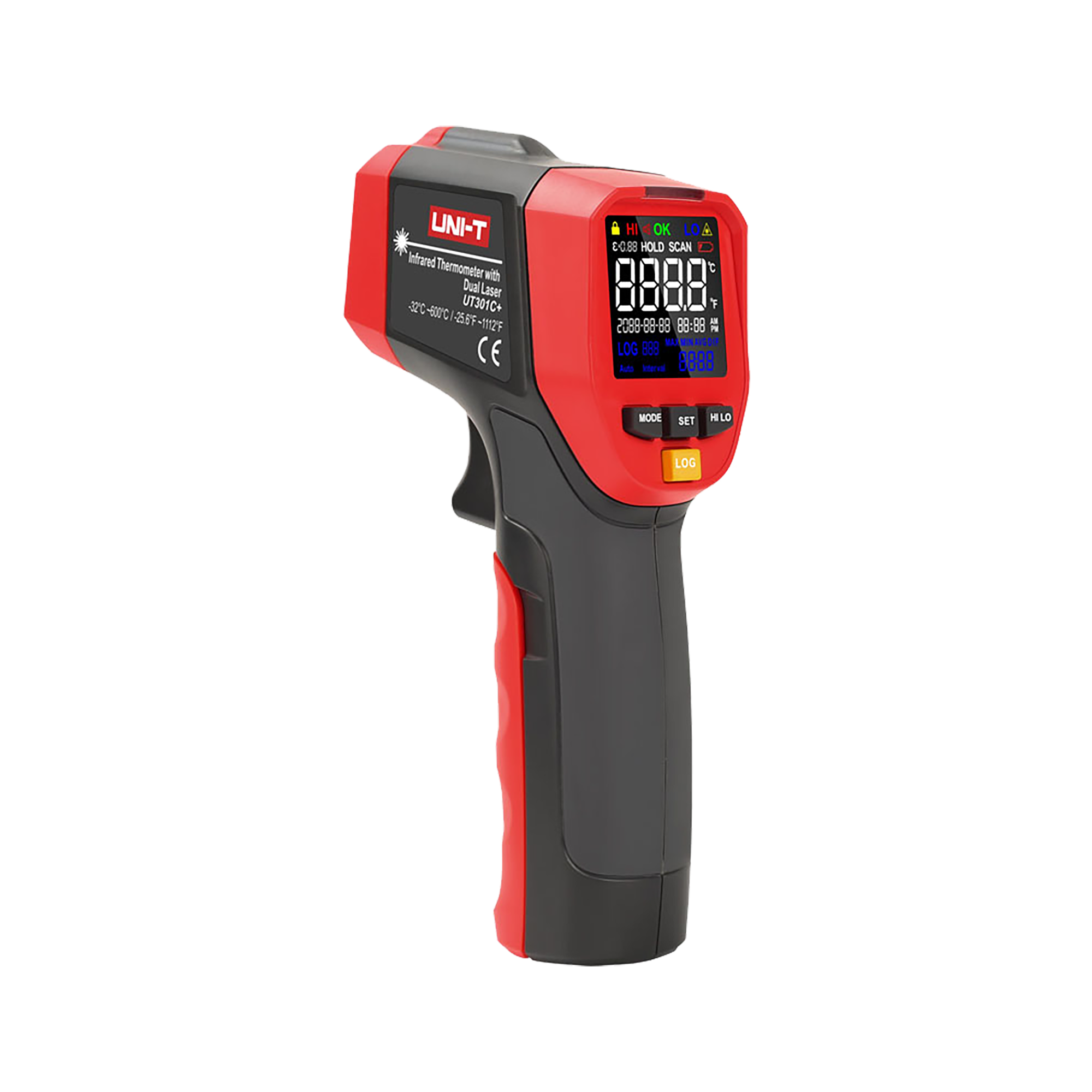 Medidor de temperatura infrarrojo digital -35 - 600 °C Uni-T UT301C+