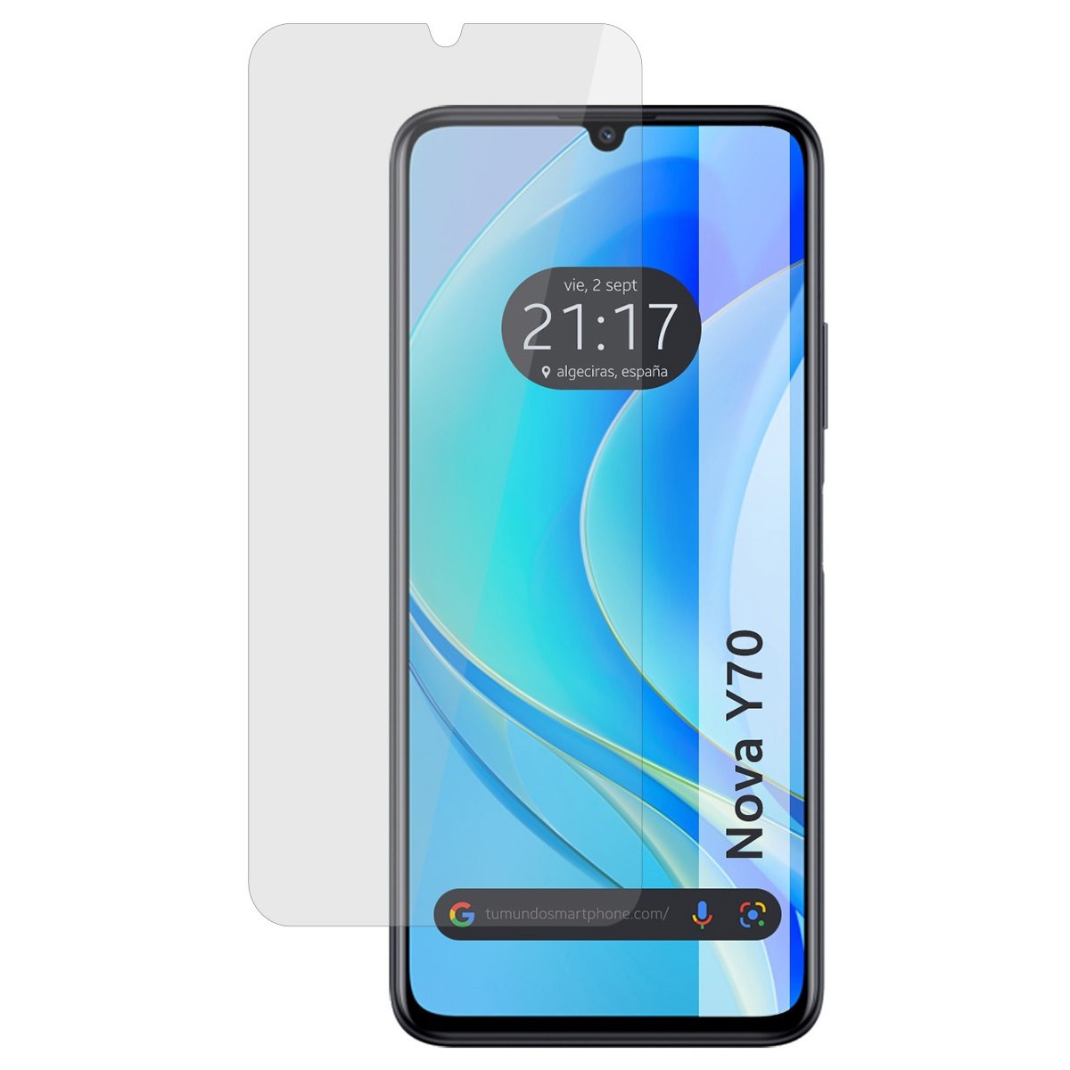 Protector Pantalla Hidrogel Mate Antihuellas para Huawei Nova Y70