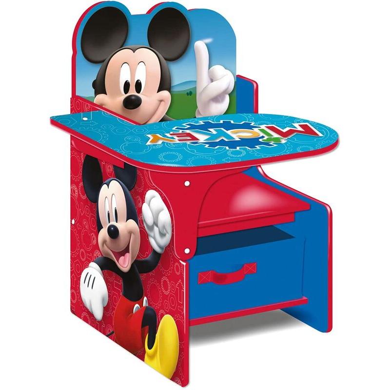 Arditex Silla Pupitre Infantil con Contenedor Mickey Mouse 52x60x50cm