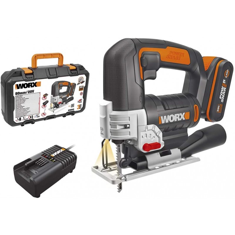 WORX WX543 SIERRA DE CALAR PENDULAR  20V - Envío desde España 24H -