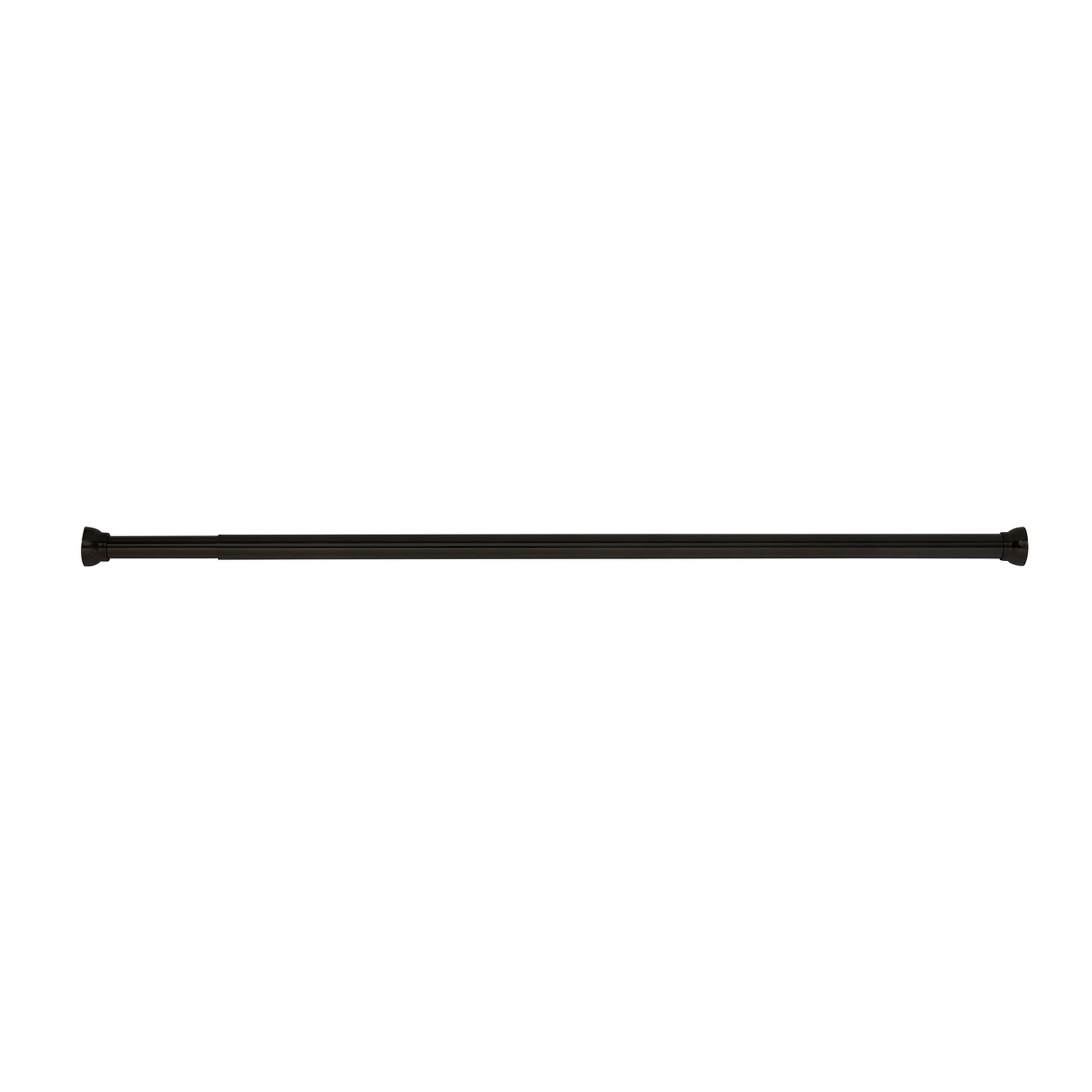 Barra de ducha SPIRELLA colección KRETA negro mate 75-125cm