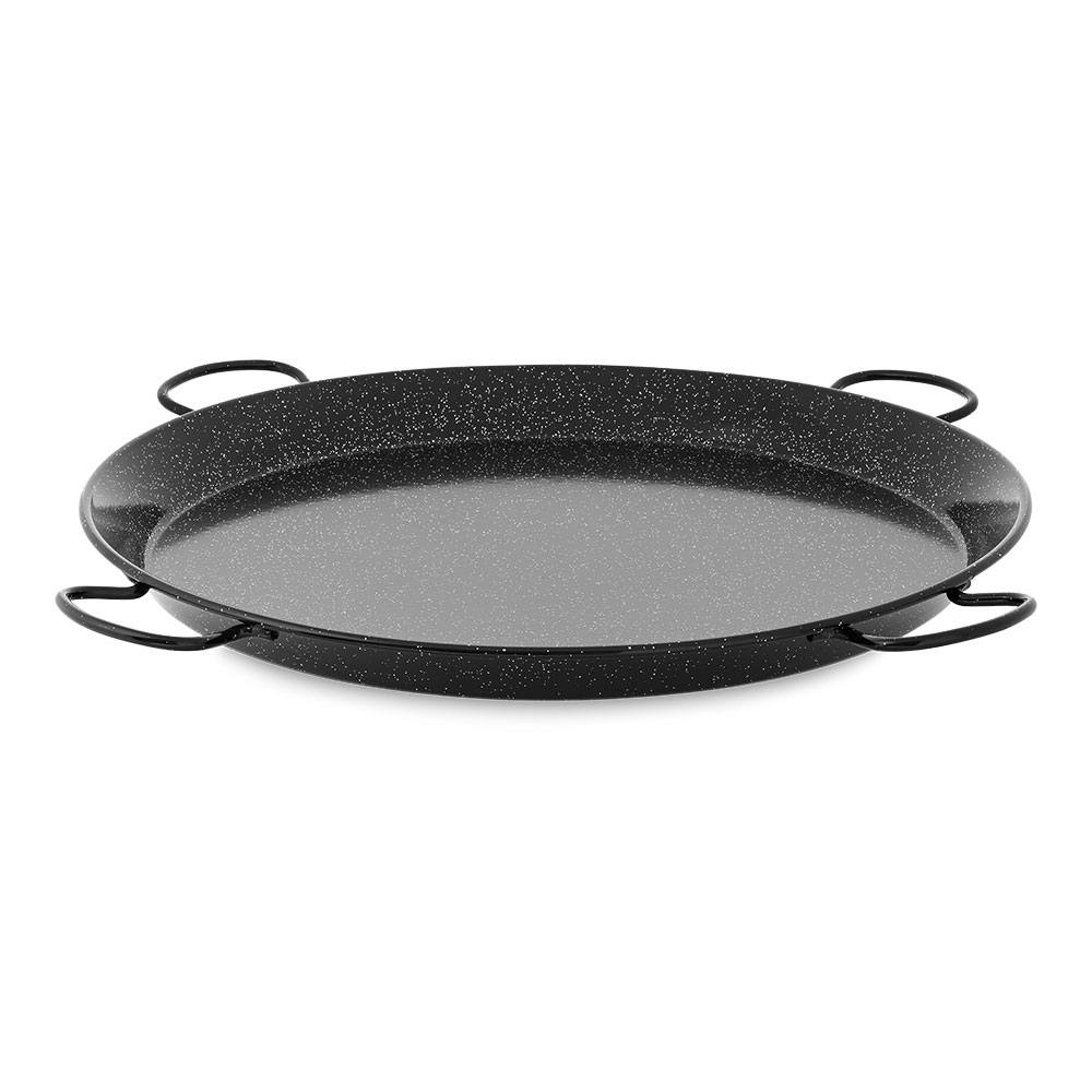 Paellera valenciana de acero esmaltado ø80 cm (40 personas)