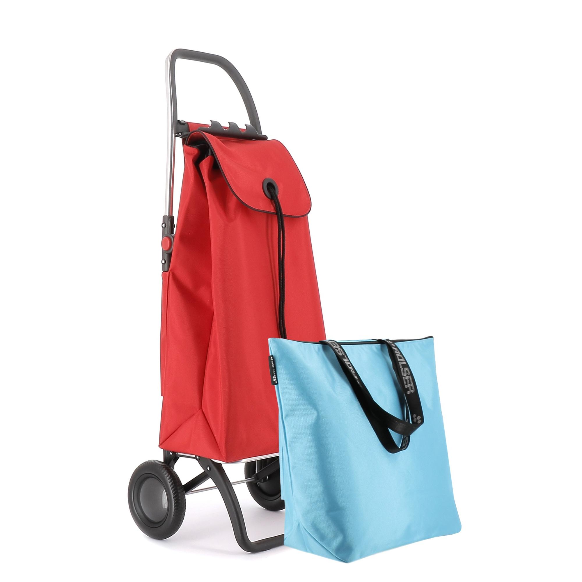 Combo Carro Rolser I Max Mf 2 Ruedas Plegable Bolsa Extra