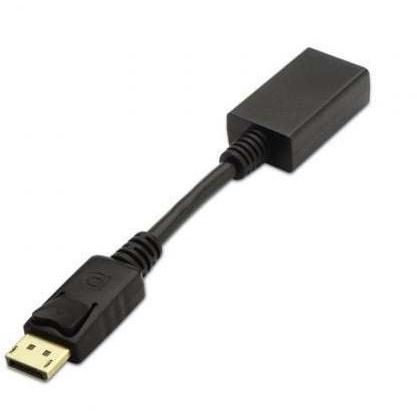 Cable Conversor Aisens A125-0134/ Displayport Macho - HDMI Hembra