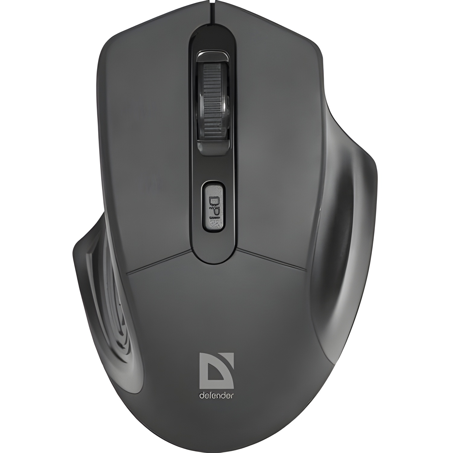 Defender Cable Wireless Optical Mouse 1600DPI, 3-Button Ergonomic Design, CE Certified, Ideal for Gaming and PC Use.