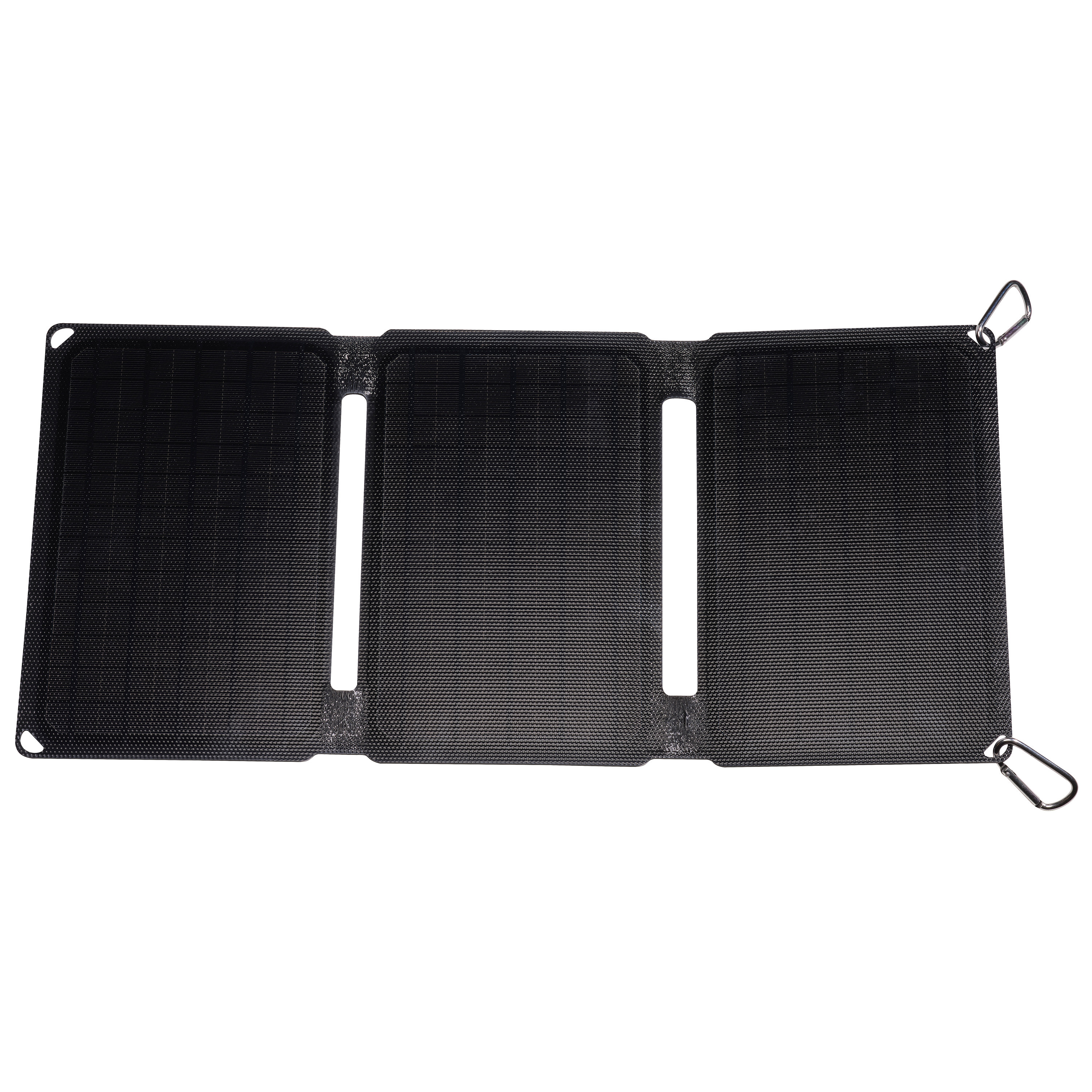Denver solar panel 20W for power station PPS-42000, portable solar charger with 5V-18V output, QC3.0 fast charging, and foldable design, perfect for charging batteries on the go.