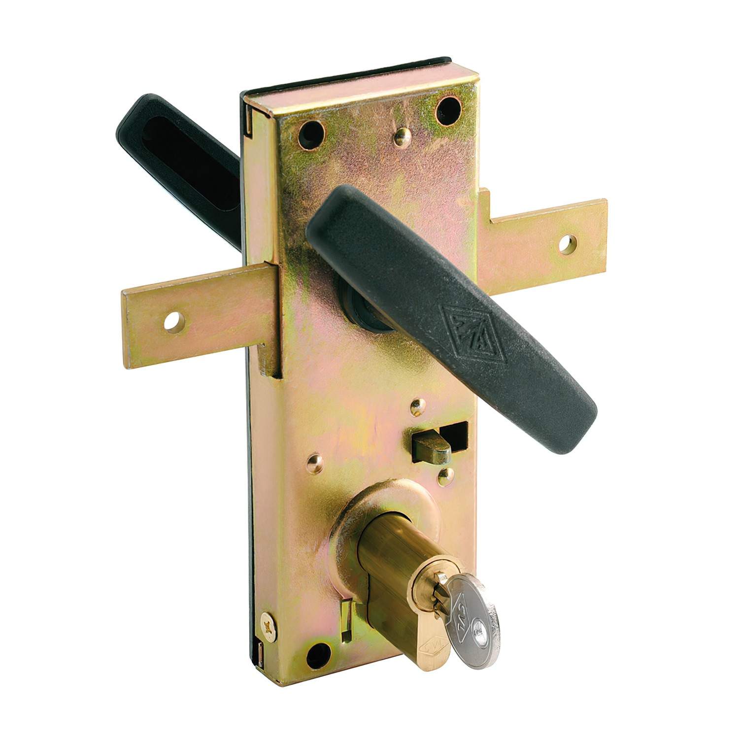SANCO STORE - CVL Cerradura Cvl 11b/m Con Manilla Puertas Basculantes