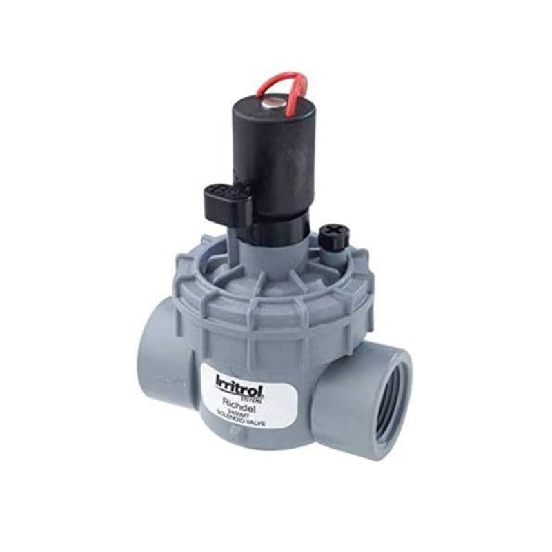 IRRITROL Electrovalvula de Riego 1" 2400MT Irritrol | Electroválvula Jardin 9V | Valvula de Riego para Programador a Pilas