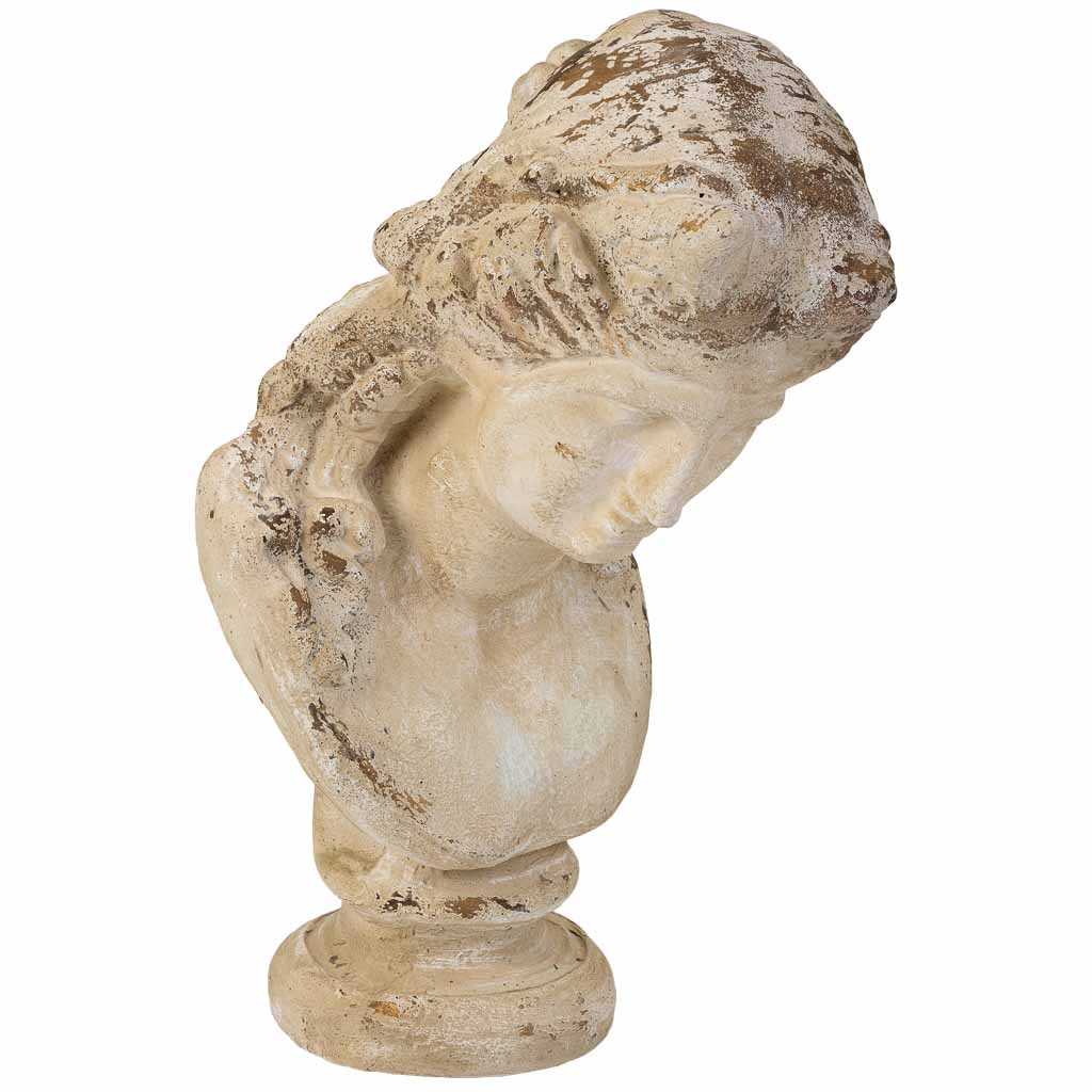 Wonderlust Deco - Figura decorativa rostro 38x43x72HCM Blanco 38x43x72HCM