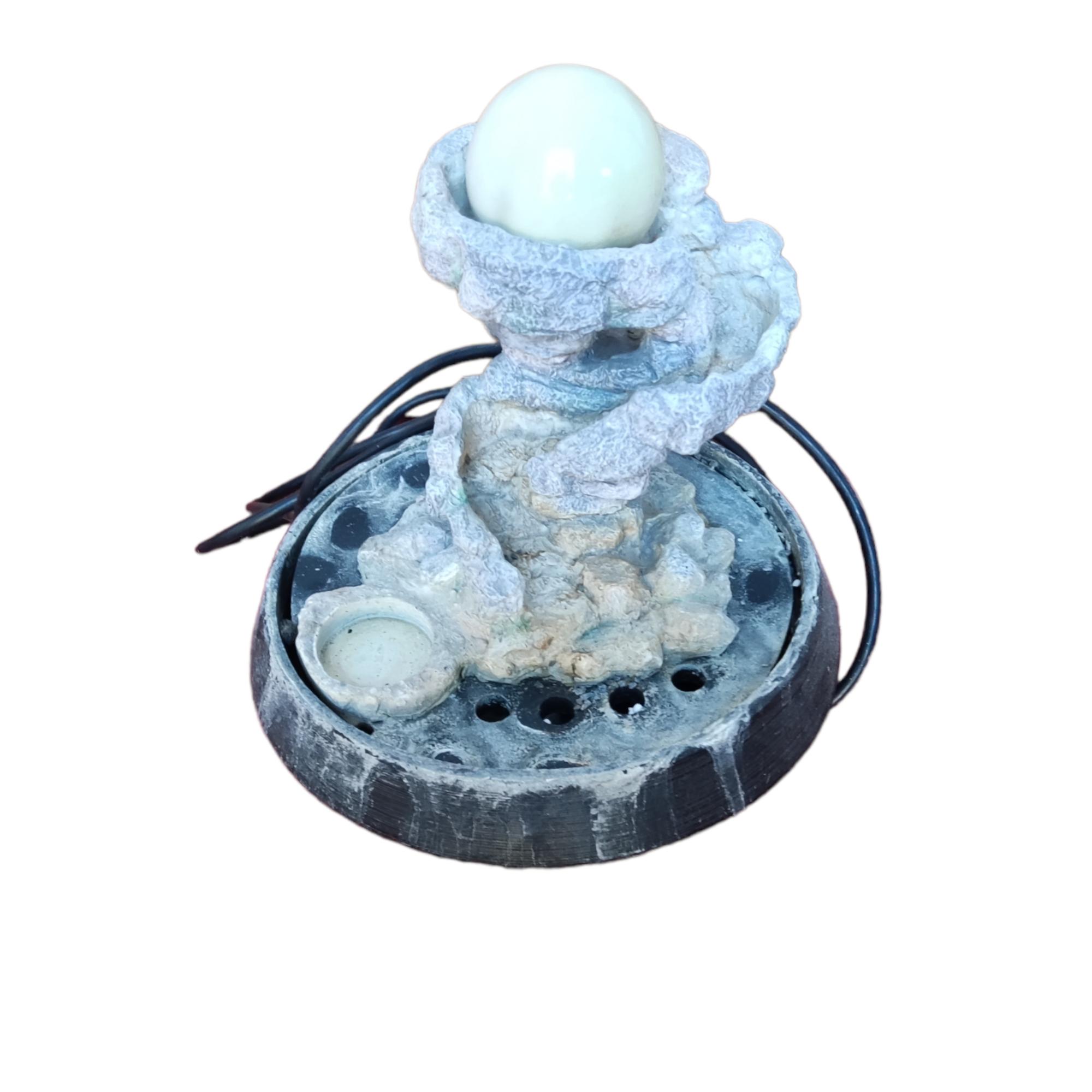 Futonia Fuente Decorativa Piedra Japonesa para Ambiente Relajante