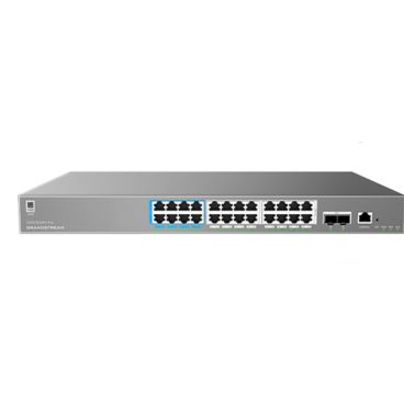 Switch Grandstream GWN7803PH Pro 24 Puertos Gigabit PoE++, 2 Puertos 10G SFP+