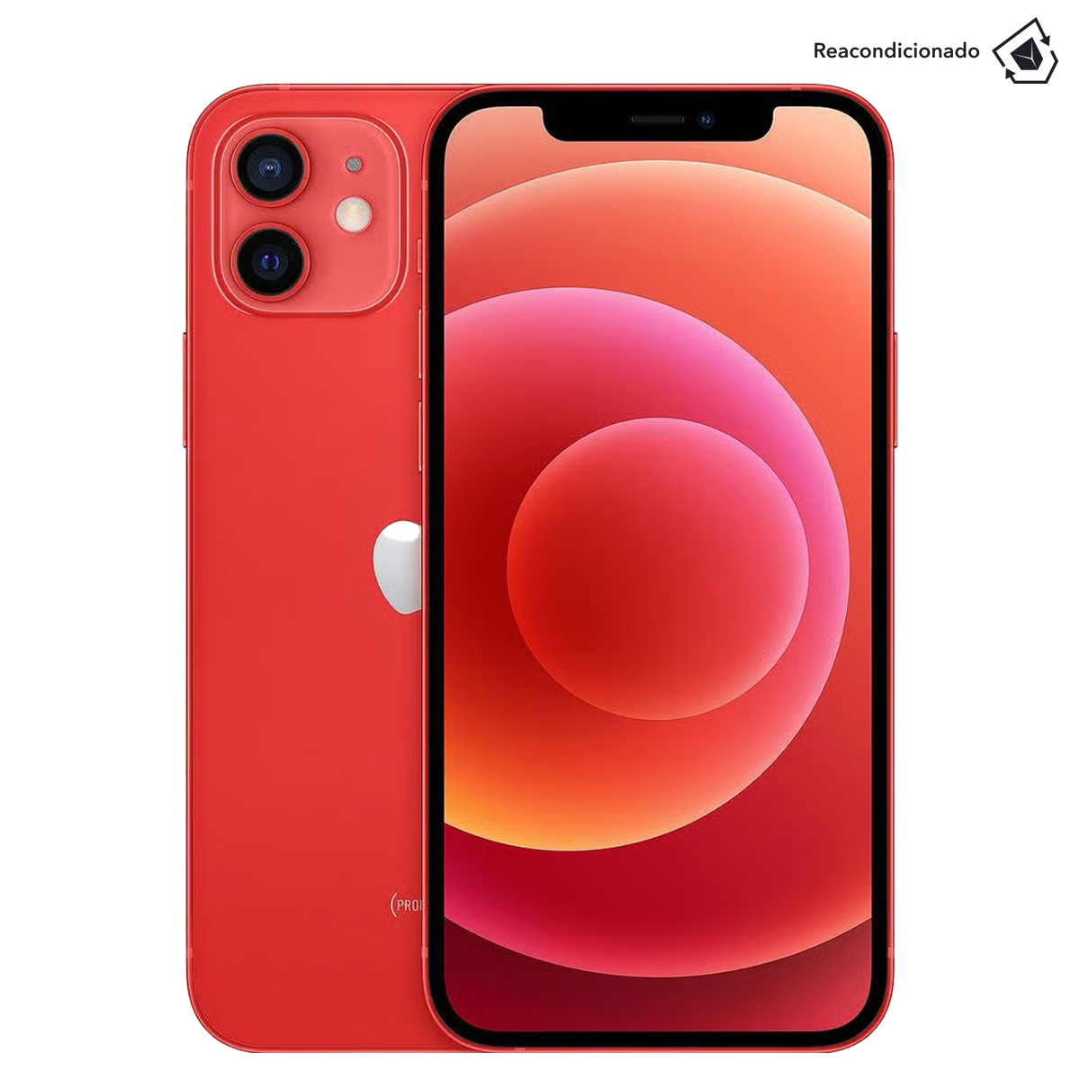 Apple iPhone 12 Reacondicionado 15,5 cm (6,1") 128 GB 5G iOS, iPhone 12, 15,5 cm (6,1"), 2532 × 1170 píxeles, 128 GB, doble cámara (12 MP + 12 MP), disponible en diferentes colores | Garantía de 3 años