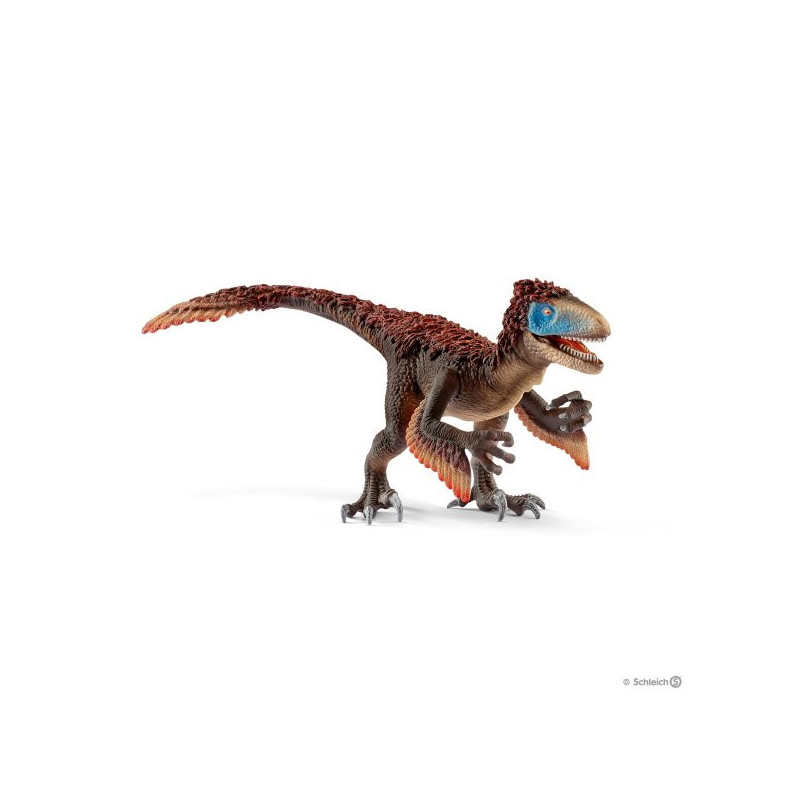 Figura de Dinosaurio Utahraptor Schleich - Depredador Rápido y Ágil - Garra en Forma de Hoz